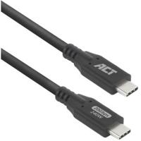 ACT USB4 20Gbps 240W USB Type-C® kabel. 0.5 meter