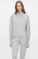 Pieces Lounge shirt / Hoodie - Grey Melange - thumbnail