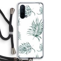 Simple leaves: OnePlus Nord CE 5G Transparant Hoesje met koord