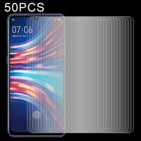 Voor Vivo Y7s 50 PCS 0 26 mm 9H 2.5D Gehard glas film