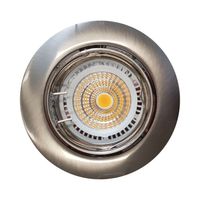 Verlichtingsset Sanimex Njoy 3 LED Spots 8x7 cm RVS Look - thumbnail