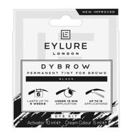 Eylure Dybrow Permanent Tint Kit For Brows Black 1Stuks