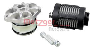 Hydraulisch filter, lamellenkoppeling 4-wielaandrijving METZGER, Inbouwplaats: Achteras: , u.a. für VW, Skoda, Audi, Seat