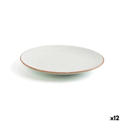 Eetbord Ariane Terra Beige Keramisch Ø 18 cm (12 Stuks)