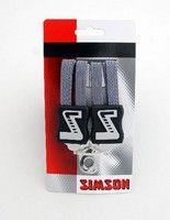 Simson Young snelbinder triobinder extra lang 61cm antraciet
