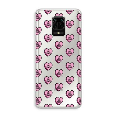 GIRL POWER: Xiaomi Redmi Note 10 Lite Transparant Hoesje