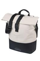 BASIL Tas cove shopper wit/zwart | mik hooks | 16l