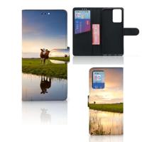 Xiaomi Redmi Note 10 Pro | Telefoonhoesje | Met pasjeshouder | Koe