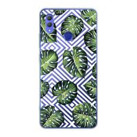 Geometrische jungle: Honor Note 10 Transparant Hoesje