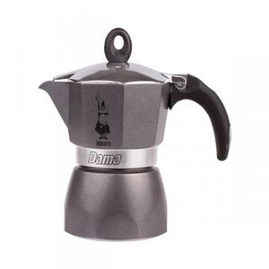 Bialetti Percolator Dama Glamour grijs 3 tassen