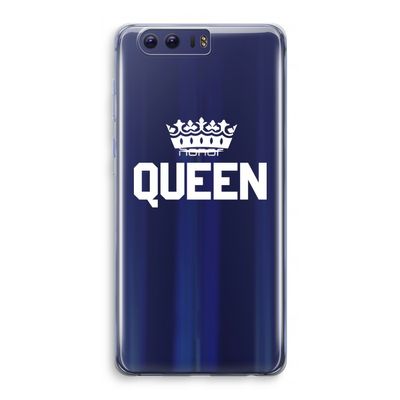 Queen zwart: Honor 9 Transparant Hoesje
