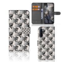 OnePlus Nord | Telefoonhoesje | Met pasjeshouder | Salamander Grey