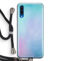 mist pastel: Samsung Galaxy A50 Transparant Hoesje met koord