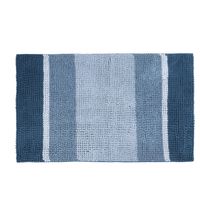 Badmat Differnz Fading 60x90 cm Microfiber Blauw - thumbnail