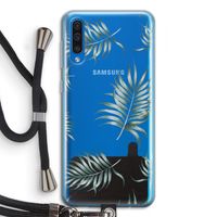Simple leaves: Samsung Galaxy A50 Transparant Hoesje met koord