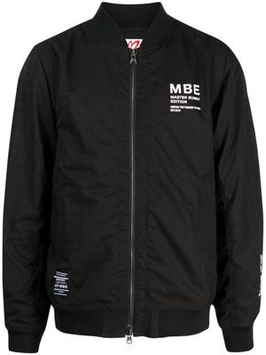 MASTER BUNNY EDITION veste bomber à logo imprimé - Noir