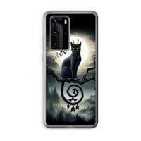 Moonlight Companions: Huawei P40 Pro Transparant Hoesje