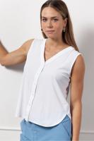 Studio Anneloes Elise Sls Blouse 12914 Blouse 1000 White