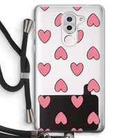 Ondersteboven verliefd: Honor 6X Transparant Hoesje met koord