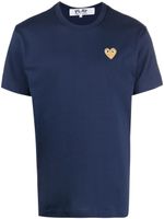 Comme Des Garçons Play t-shirt à patch cœur signature - Bleu - thumbnail