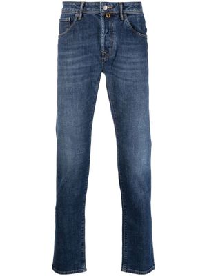 Incotex jean à coupe droite - Bleu