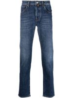 Incotex jean à coupe droite - Bleu
