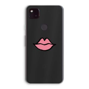 Kusje: Google Pixel 4a 5G Transparant Hoesje