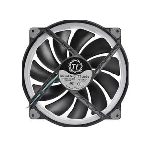 Thermaltake CL-F070-PL20SW-A koelsysteem voor computers Computer behuizing Ventilator 20 cm Zwart