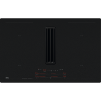 AEG Kookplaat met afzuiging - 6000 ComboHob met Bridge functie, SaphirMatt® 80 cm NCP84C01CZ