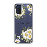 Daisies: Samsung Galaxy A03s Transparant Hoesje