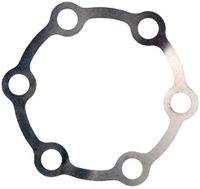 Elvedes vulring voor remschijf 1.0mm rvs zilver per stuk