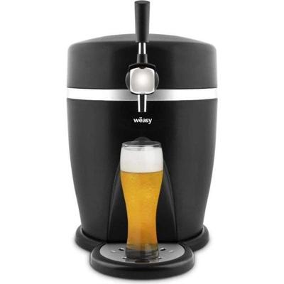 WEASY PINT568 - Biertap 5L - Temperatuur 3° tot 6°C - 60W - Handvat en uitneembare lekbak - Antislipvoetjes