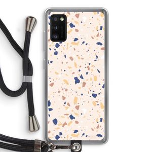 Terrazzo N°23: Samsung Galaxy A41 Transparant Hoesje met koord