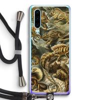Haeckel Lacertilia: Huawei P30 Transparant Hoesje met koord