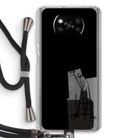 Musketon Painter: Xiaomi Poco X3 NFC Transparant Hoesje met koord