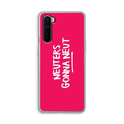 Neuters (roze): OnePlus Nord Transparant Hoesje