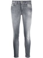 DONDUP jean skinny à effet délavé - Gris