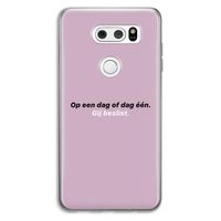 gij beslist: LG V30 Transparant Hoesje
