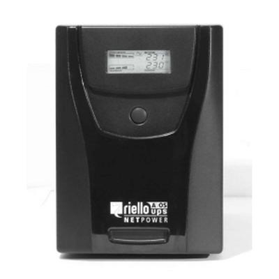Ononderbreekbaar Stroomvoorzieningssysteem Interactief SAI Riello NPW 800 DE Zwart 480 W 800 VA