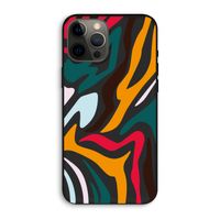 Colored Zebra: iPhone 12 Pro Max Biologisch afbreekbaar hoesje