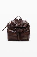 Kleine rugzak met strik - BROWN - U