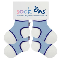 Sock Ons lichtblauw 2-pack