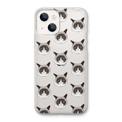 It's a Purrr Case: iPhone 13 Transparant Hoesje