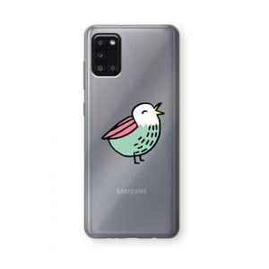 Birdy: Samsung Galaxy A31 Transparant Hoesje