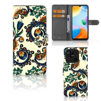 Wallet Case Xiaomi Redmi 10C Barok Flower