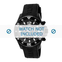 Invicta horlogeband 14890 Specialty Rubber Zwart 22mm - thumbnail