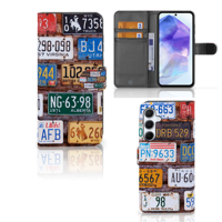 Samsung Galaxy A55 Telefoonhoesje met foto Kentekenplaten