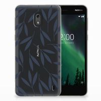 Nokia 2 TPU Case Leaves Blue