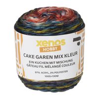Cake garen mix - multikleur - 100 gram - thumbnail
