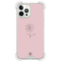 iPhone 12 (Pro) shockproof hoesje - Madeliefje